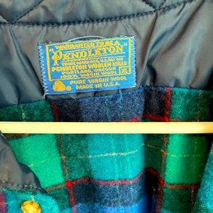 ☘️Unisex Plaid Wool Pendleton made in the USA!